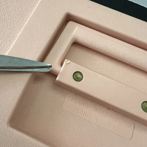 Plano Caboodles Pink Peach Plastic 2 Tray Jewelry Make Up Storage Case 552072 - Picture 13 of 14